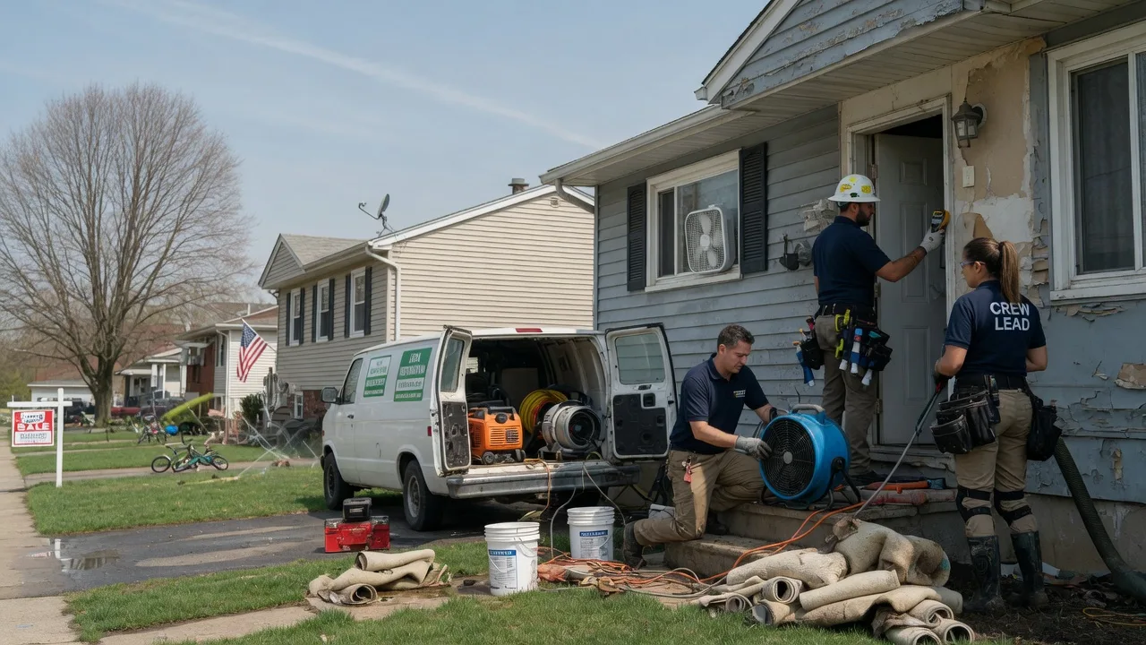 Flood Cleanup in Little Falls, NJ near me
